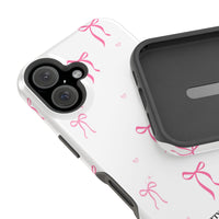 Pink Bow Pattern (MagSafe) Phone Case