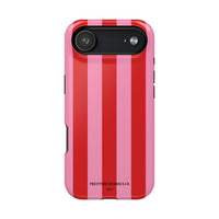 Red and pink stripes V2 (MagSafe) Phone Case