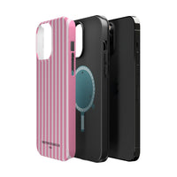 Pink Stripes (MagSafe) Phone Case