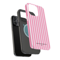 Pink Stripes (MagSafe) Phone Case