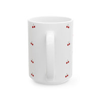 Cherry Pattern Ceramic Mug