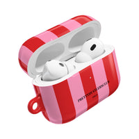 Red and Pink Stripes V2 AirPod Pro Case