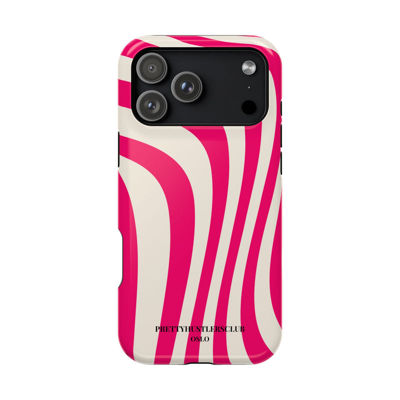 Pink Retro Wave (MagSafe) Phone Case