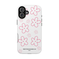 Pink Daisy Doodles (MagSafe) Phone Case