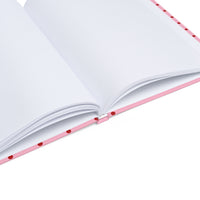 Pink with Red Polka Dots Hardcover Journal