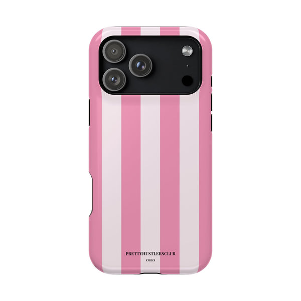 Pink Stripes V2 MagSafe Phone Case