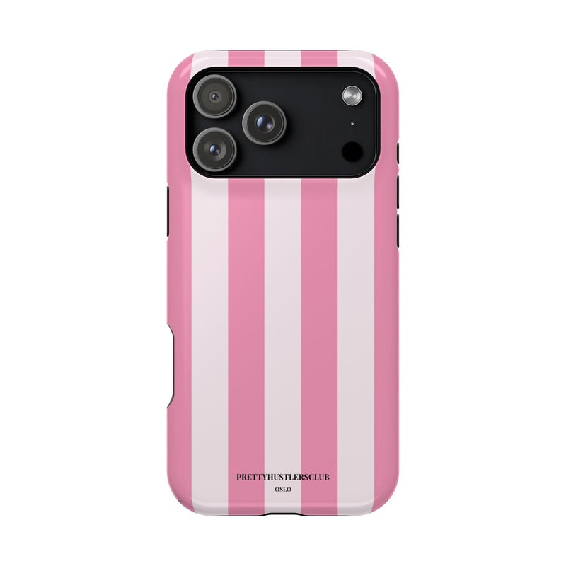 Pink Stripes V2 MagSafe Phone Case