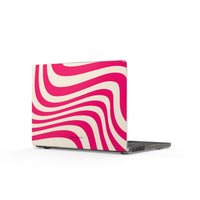 Pink Retro Wave MacBook Case