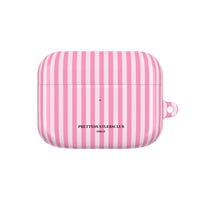 Pink Stripes AirPod Pro Case