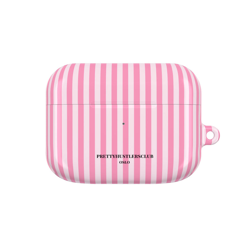 Pink Stripes AirPod Pro Case