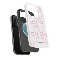 Pink Daisy Doodles (MagSafe) Phone Case