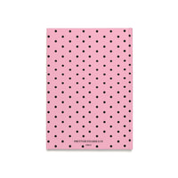 Pink with Black Polka Dots Hardcover Journal
