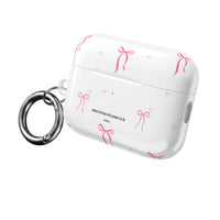 Pink Bow Pattern AirPod Pro Case