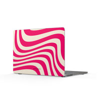 Pink Retro Wave MacBook Case