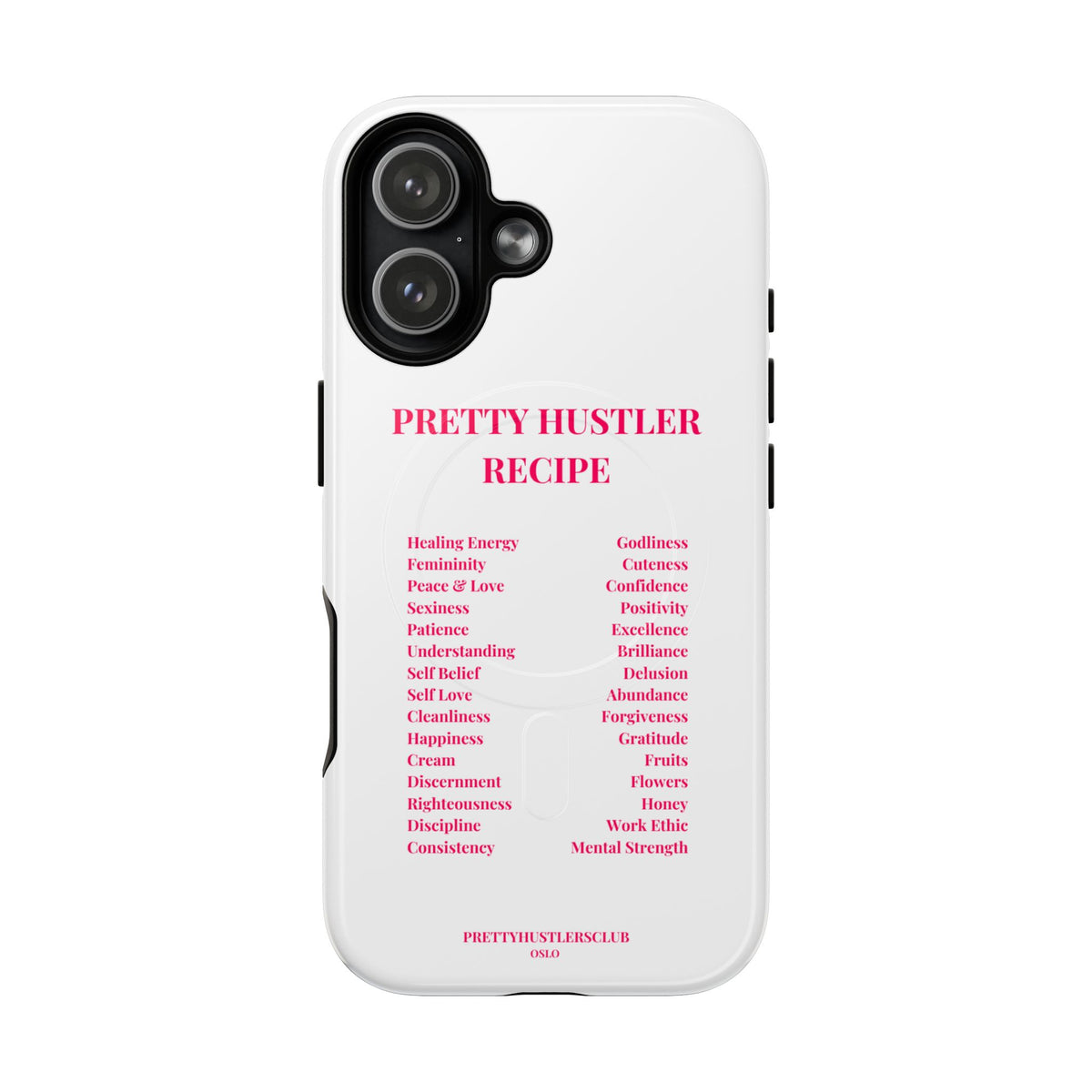 Pretty Hustler Recipe Magnetic Phone Case