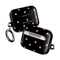 Black with Pink Polka Dots V2 AirPod Pro Case