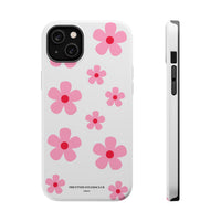Pink Retro Daisy (MagSafe) Phone Case