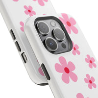 Pink Retro Daisy (MagSafe) Phone Case