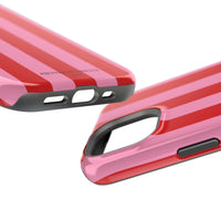 Red and pink stripes V2 (MagSafe) Phone Case