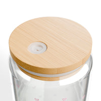 Pink Tiny Hearts Pattern Tumbler