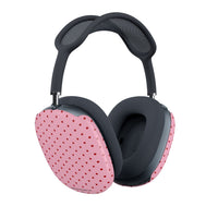 Pink with Red Polka Dots AirPod Max Covers