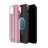 Pink Stripes V2 MagSafe Phone Case