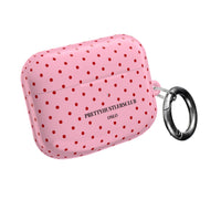 Pink With Red Polka Dots AirPod Pro Case