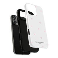 Pink Tiny Hearts Pattern (MagSafe) Phone Case