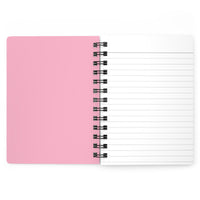 Pink with Black Polka Dots V2 Spiral Notebook