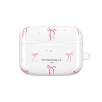 Pink Bow Pattern AirPod Pro Case