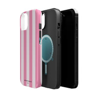 Pink Stripes V2 MagSafe Phone Case