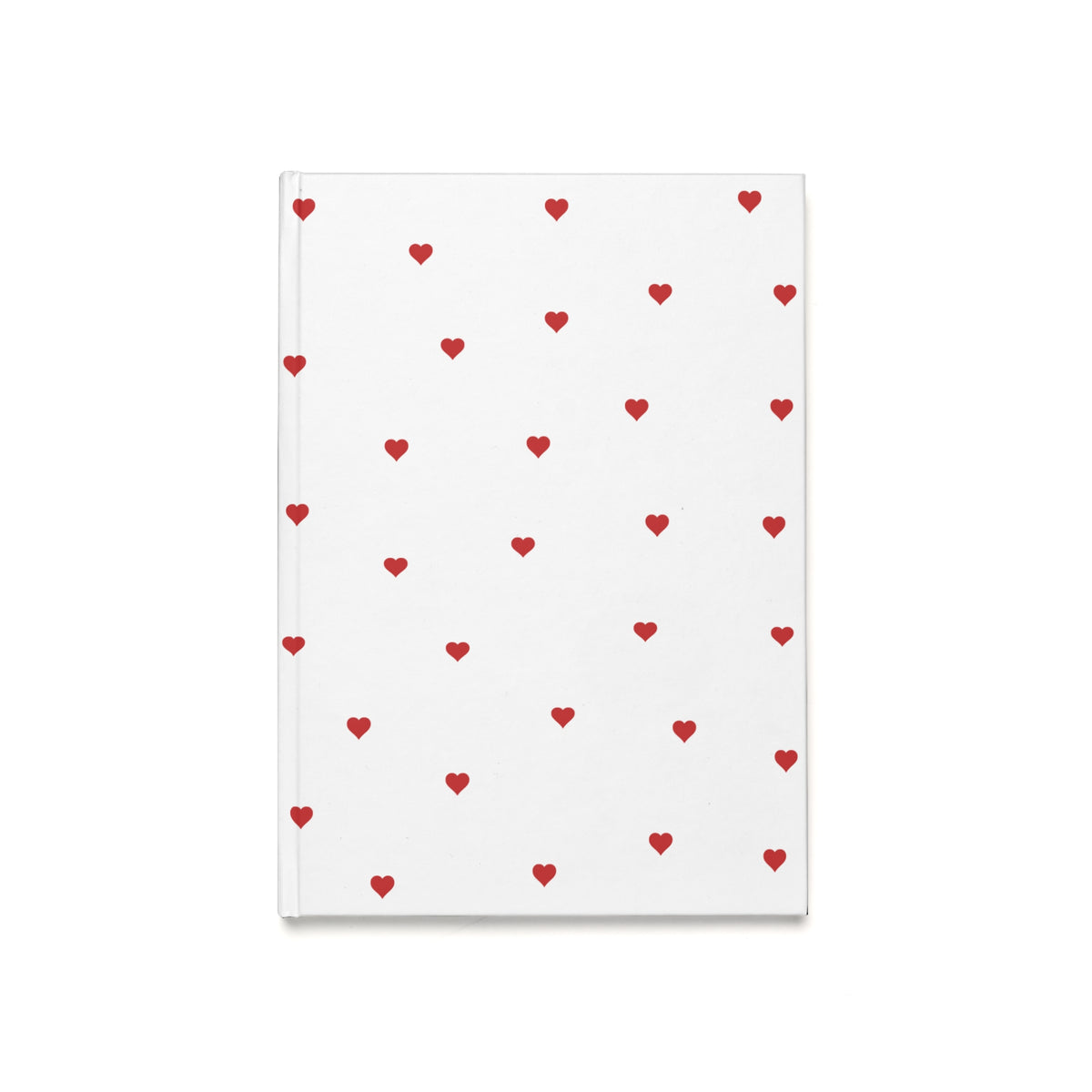Red Heart Pattern Journal (A5)
