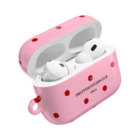 Pink With Red Polka Dots V2 AirPod Pro Case
