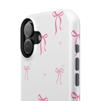 Pink Bow Pattern (MagSafe) Phone Case
