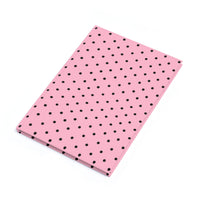 Pink with Black Polka Dots Hardcover Journal