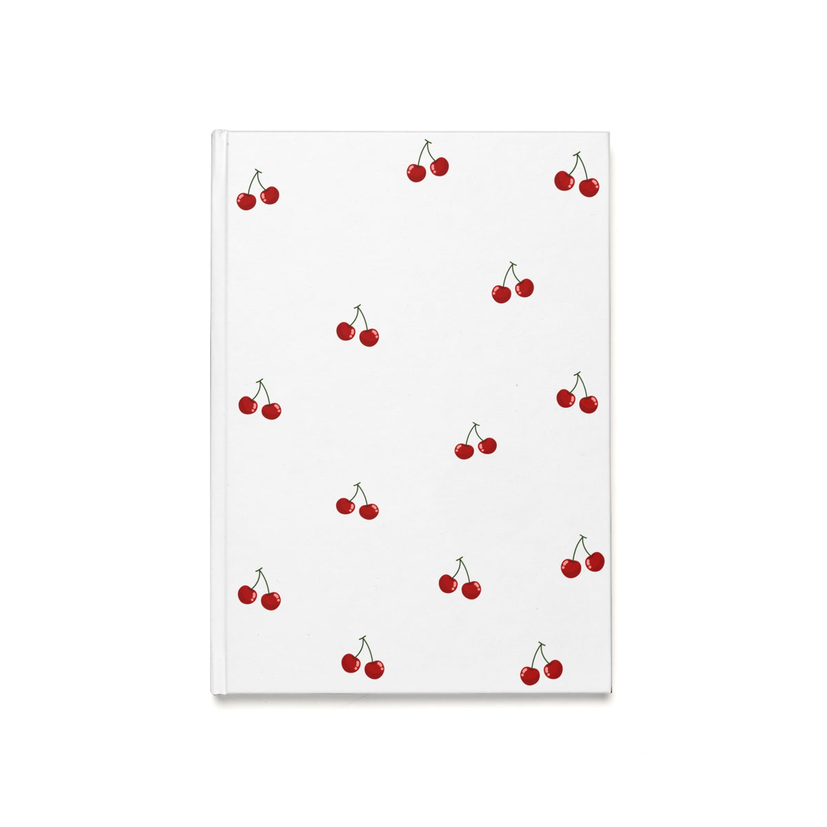 Cherry Pattern Hardcover Journal