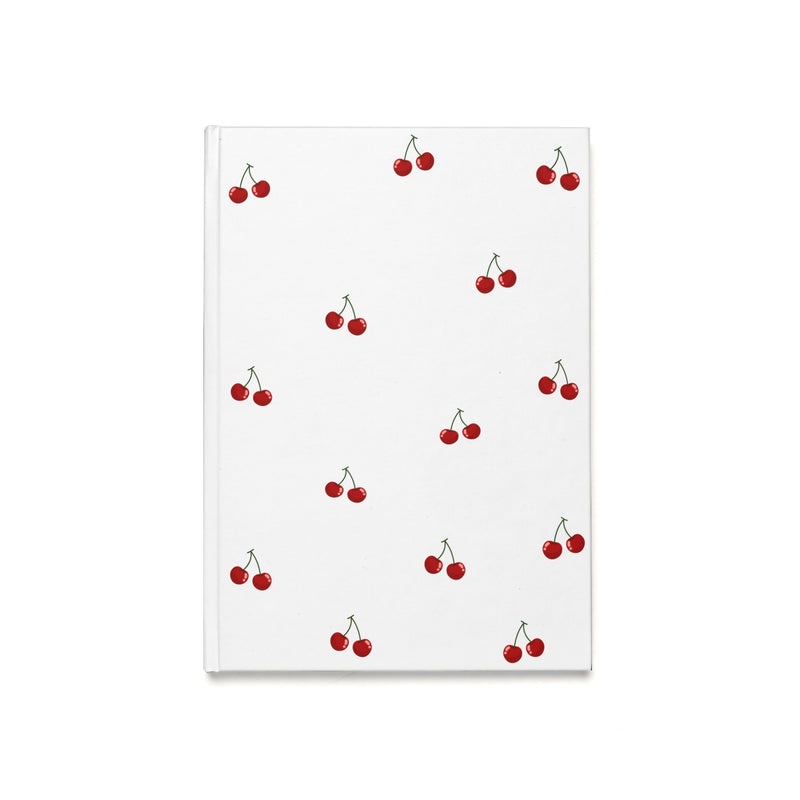 Cherry Pattern Hardcover Journal