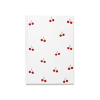 Cherry Pattern Hardcover Journal
