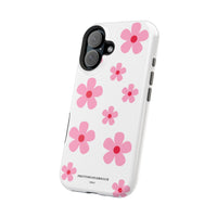 Pink Retro Daisy (MagSafe) Phone Case