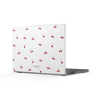 Cherry Pattern Clear MacBook Case