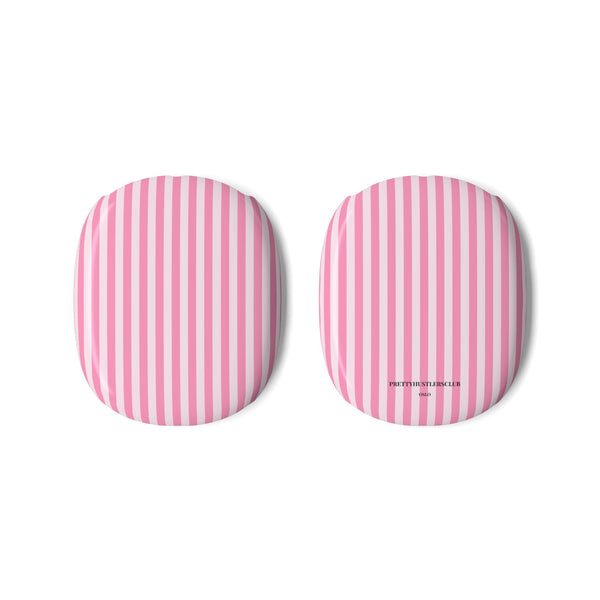 Pink Stripes AirPods Max Case