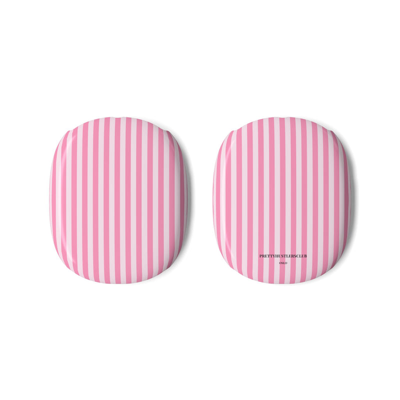 Pink Stripes AirPods Max Case