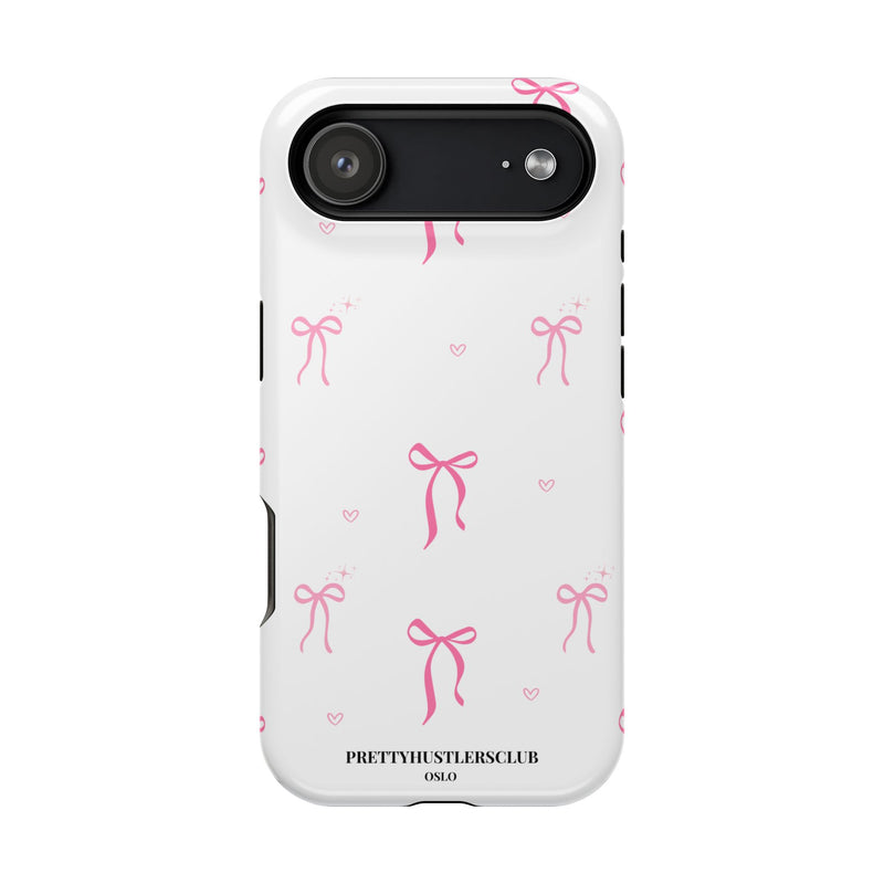Pink Bow Pattern (MagSafe) Phone Case