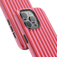 Red and Pink Stripes (MagSafe) Phone Case