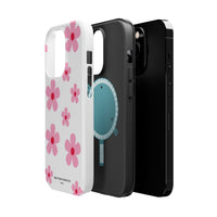 Pink Retro Daisy (MagSafe) Phone Case