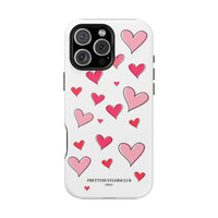 Storybook Hearts Illustration (MagSafe) Phone Case