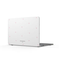 Pink Tiny Hearts Pattern MacBook Case  (Matte)
