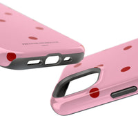 Pink With Red Polka Dots V2 (MagSafe) Phone Case