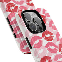 Lip Kisses Design Magnetic Phone Case