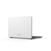 Pink Tiny Hearts Pattern MacBook Case  (Matte)